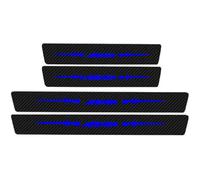 LOUYTGRF Cover step door edge inlet protection molding for Maz-da models,Scuff guard threshold,Car door sill scuff plate cover.,Atenza Blue