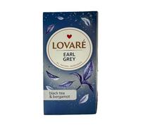 Lov-are Tea Earl Grey 48G Black Tea and Bergamot Gift Box for Tea Lovers 24 Tea Bags of 2G Fine Black Tea With Bergamot in Tea Bags Product of Ukraine Pack Of 1