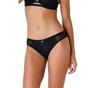 LOVABLE Anniversary Lace Women's Underwear, Black, M