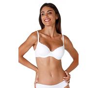 Lovable Women Reggiseno Ferretto Balconcino, Balconette Sensual Touch, Coppe Imbottite Light. Bra, Off-White (003-bianco), Size 4-C / 36 C