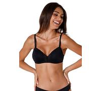 Lovable Women's Reggiseno Senza Ferretto, Balconette Sensual Touch, coppe imbottite Light. Bra, Black (004-NERO), 4-B / 36 B