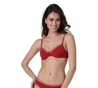 Lovable Women's Con Ferretto E Coppe Non Imbottite Preformate in Microfibra, Sostegno, Forma Seno Naturale, Art. 027m, My Daily Comfort Bra, Opaque, Raspberry, 34 / 3E