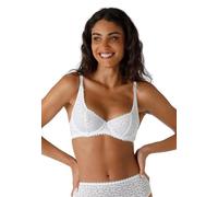 LOVABLE Women's Con Ferretto Value Elegance Bra, Opaque, White, 36 / 4D