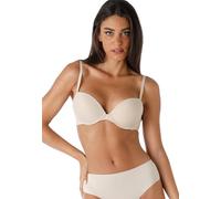 LOVABLE Women's Push Up Invisible Secret Bra, Opaque, Skins, 36 / 4D