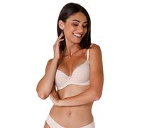 Lovable Women's Reggiseno Ferretto balconcino, Balconette Sensual Touch, coppe imbottite Light. Bra, Beige (038-SKIN), 3-D / 34 D