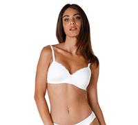 Lovable Women's Reggiseno Senza Ferretto, Balconette Sensual Touch, coppe imbottite Light. Bra, Off-White (003-BIANCO), 4-C / 36 C