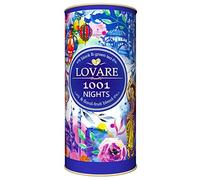 Lovare 1001 Nights Black & Green Tea Blend 80g (Pack of 2)