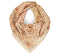 LOVARZI Silk Escape Map Scarf - Official Imperial War Museums Silk WW2 Evasion Scarf in an IWM Branded Box - RAF Vintage Airforce Collectible Gifts