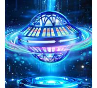Lovchil Flying Orb Ball Toys 2025, 360° Hover Ball, Flying Spinner Mini Drone, With LED Easy Control Boomerang Balls, UFO Smart Sensor Toys Gift for 6 7 8 9 10+ Old Boys Girls