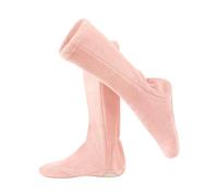 Lovdaswi Ballet Warm Up Booties Ballerina Women's Winter Dance Shoes, Light Pink, Small