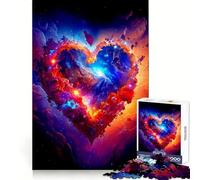 Love 1000 Pieces Jigsaw Puzzles for Teenagers Strong Memory DIY Fun Joyful Challenge Xmas Idea (38x52cm)