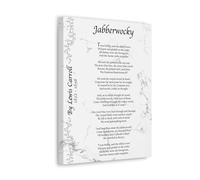 Love 2 Be Personal Jabberwocky Poem Print by Lewis Carroll Poetry Print - Jabberwocky Poem Art | Customisable Size & Colour Options