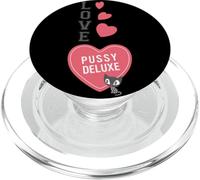 Love 3 Hearts Cat PopSockets PopGrip for MagSafe