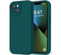 LOVE 3000 Designed for iPhone 13 Case, Premium Silicone with [Camera Protection] [Anti-Scratch Microfiber Lining] Shockproof Waterproof Protective Phone Case for iPhone 13 Women Men 6.1", Teal