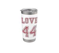 Love 44 Barack Obama Democrat Liberal Stainless Steel Insulated Tumbler