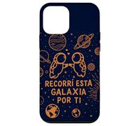 Love Across Galaxy Astronauts Couple Universe Case for iPhone 12 mini