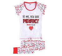 Love Actually Ladies/Girls Official to Me You are Perfect' Pyjama Set/Pyjamas Size 8/10