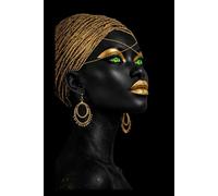 Love Africa: Black Girl Magic Writing Notebook Journal for African American Women