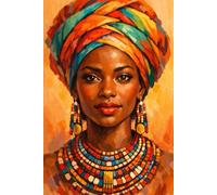 Love Africa: Girl Magic Writing Notebook Journal for African