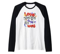 Love Always Finds Its Way Raglan Baseball Tee