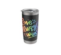 Love Always Wins Stainless Steel Insulated Tumbler