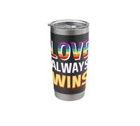Love Always Wins Stainless Steel Insulated Tumbler