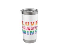 Love Always Wins Stainless Steel Insulated Tumbler