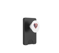 Love America Love heart Flag PopSockets PopWallet for MagSafe
