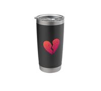 Love and Broken Heart - Heartbreak Heartbroken Stainless Steel Insulated Tumbler