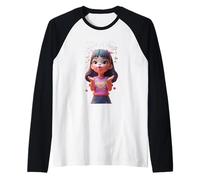 Love and hugs Funny Unisex Design for Men Women tee Raglan Baseball Tee