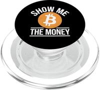 Love And Money I Love Money Show Me The Money Funny Bitcoin PopSockets PopGrip for MagSafe