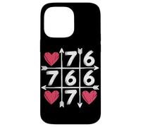Love and Numbers for Introverts and Gamers Valentine's Day Case for iPhone 14 Pro Max