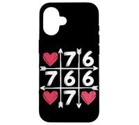 Love and Numbers for Introverts and Gamers Valentine's Day Case for iPhone 16