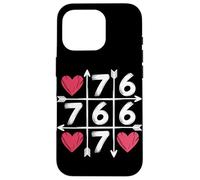 Love and Numbers for Introverts and Gamers Valentine's Day Case for iPhone 16 Pro