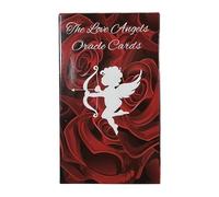 Love Angel Oracle Cards, English Tarot Deck, Fate Divination Tarot, Tarot Cards for Fortune, English Oracle Tarot Cards for Divination, Party Entertainment & Fortune-telling Board Games