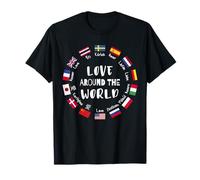 Love Around The World multilingual Languages T-Shirt