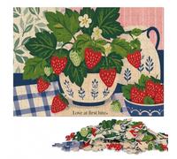 Love Art First Bite Wooden Puzzle for Adults, Hobby, 300 Pieces | Piece-by-piece progress - a simple way to organise the image on quiet evenings.