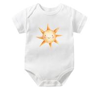 Love Art Lux Newborn Girl Boy Outfits - New Mummy Gifts, Baby Bodysuit Organic Cotton Onesie, Newborn Baby Essentials, GOTS Certified (3-6 Months)