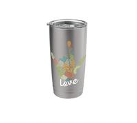 Love - ASL Interpreter Hand Sign Language Translator Stainless Steel Insulated Tumbler