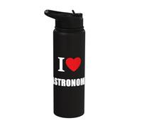 Love Astronomy for Astrophysics Students, Teachers Stainless Steel Insulated Water Bottle