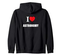 Love Astronomy For Astrophysics Students, Teachers Zip Hoodie