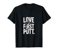 Love at First Putt Golf Romance T-Shirt
