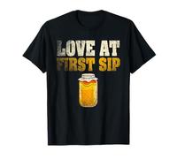 Love at First Sip Kombucha Lover Quote T-Shirt