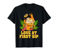 Love at First Sip Kombucha Lover Quote T-Shirt