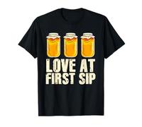 Love at First Sip Kombucha Lover Quote T-Shirt