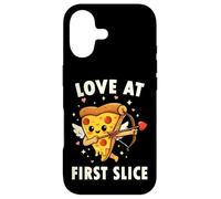 Love At First Slice Pizza Cupid Valentine Pun Case for iPhone 17