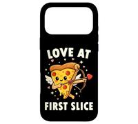 Love At First Slice Pizza Cupid Valentine Pun Case for iPhone 17 Pro Max