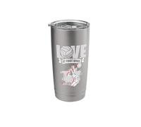 Love At First Spike - Sport Game Beach Volleyball Player Stainless Steel Insulated Tumbler