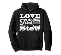 Love At First Stew Beef Stew Meat Lover Dish Pullover Hoodie