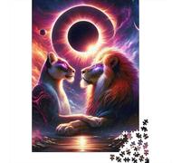 Love at The Eclipse 1000 Piece Jigsaw Puzzle, 38x26cm/1000pcs, for Adults, Fresh Winter Hobby, Screen-Free Leisure And January Evenings